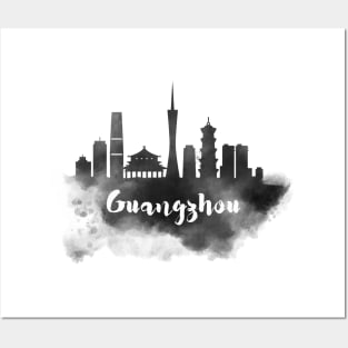 Guangzhou watercolor Posters and Art